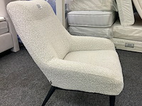 Fauteuil roxy, geweven, crème - afbeelding 2 van  4