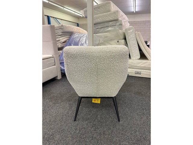 Fauteuil roxy, geweven, crème - afbeelding 3 van  4