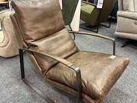Fauteuil rutger, leer cognac - afbeelding 4 van  4