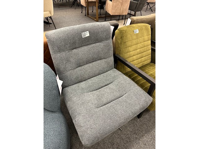 Fauteuil sam, geweven, blauw - afbeelding 1 van  1