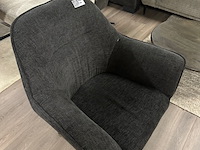 Fauteuil sil, geweven, antraciet - afbeelding 1 van  4