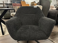 Fauteuil sil, geweven, antraciet - afbeelding 2 van  4