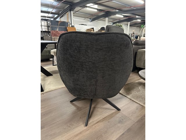 Fauteuil sil, geweven, antraciet - afbeelding 3 van  4