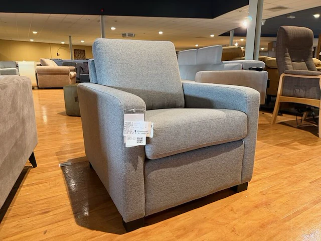 Fauteuil sitdesign, grijs - afbeelding 1 van  5