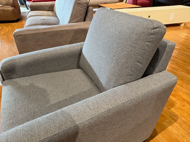 Fauteuil sitdesign, grijs - afbeelding 5 van  5
