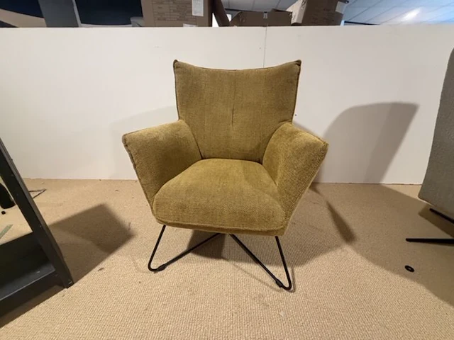 Fauteuil sitdesign, oker - afbeelding 2 van  5