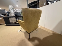 Fauteuil sitdesign, oker - afbeelding 4 van  5