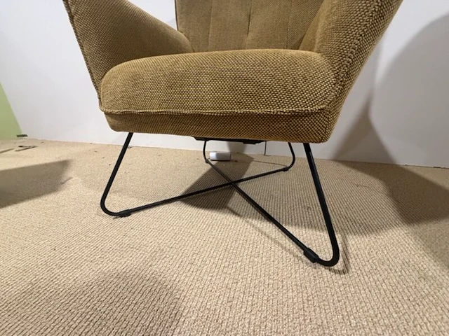 Fauteuil sitdesign, oker - afbeelding 5 van  5