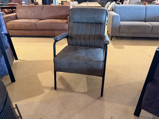 Fauteuil sitdesign, olive groen - afbeelding 2 van  6