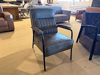 Fauteuil sitdesign, olive groen - afbeelding 3 van  6