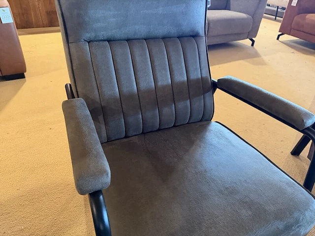 Fauteuil sitdesign, olive groen - afbeelding 4 van  6