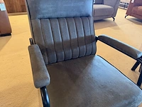Fauteuil sitdesign, olive groen - afbeelding 4 van  6