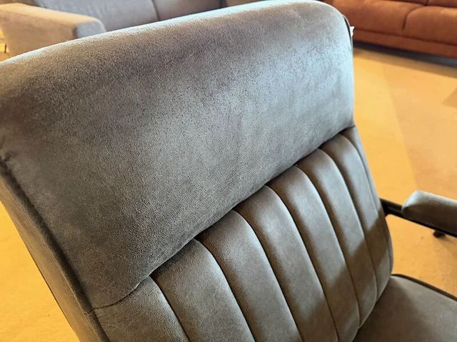 Fauteuil sitdesign, olive groen - afbeelding 5 van  6