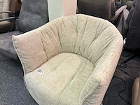 Fauteuil stan, geweven beige - afbeelding 1 van  6