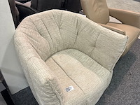 Fauteuil stan, geweven beige - afbeelding 2 van  6