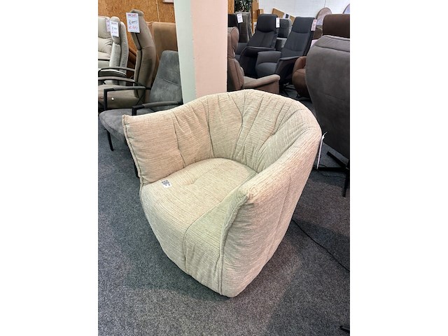 Fauteuil stan, geweven beige - afbeelding 4 van  6