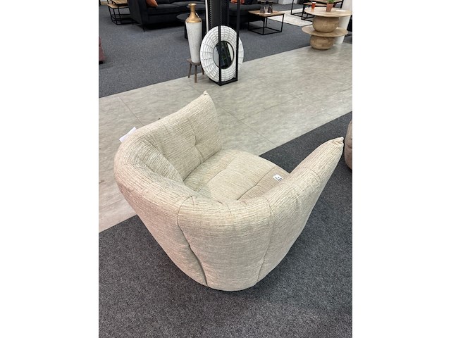 Fauteuil stan, geweven beige - afbeelding 5 van  6