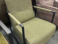 Fauteuil stan, geweven, groen - afbeelding 1 van  1