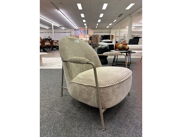 Fauteuil tina, geweven, taupe - afbeelding 1 van  6