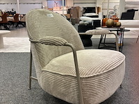 Fauteuil tina, geweven, taupe - afbeelding 1 van  6