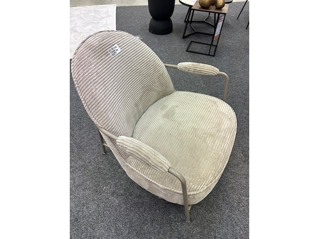 Fauteuil tina, geweven, taupe - afbeelding 3 van  6