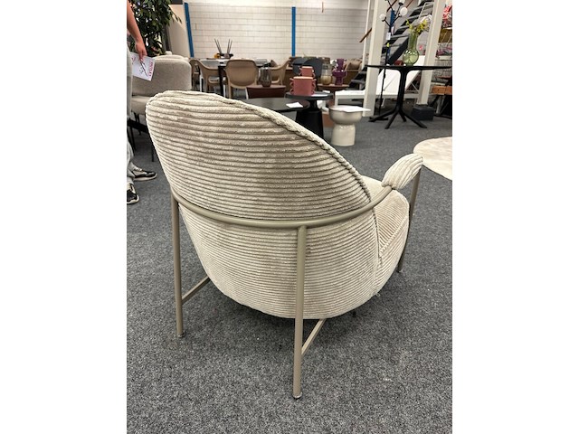 Fauteuil tina, geweven, taupe - afbeelding 4 van  6