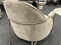 Fauteuil tina, geweven, taupe - afbeelding 4 van  6