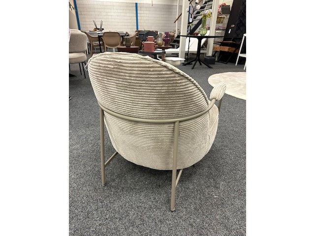 Fauteuil tina, geweven, taupe - afbeelding 5 van  6