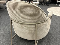 Fauteuil tina, geweven, taupe - afbeelding 5 van  6