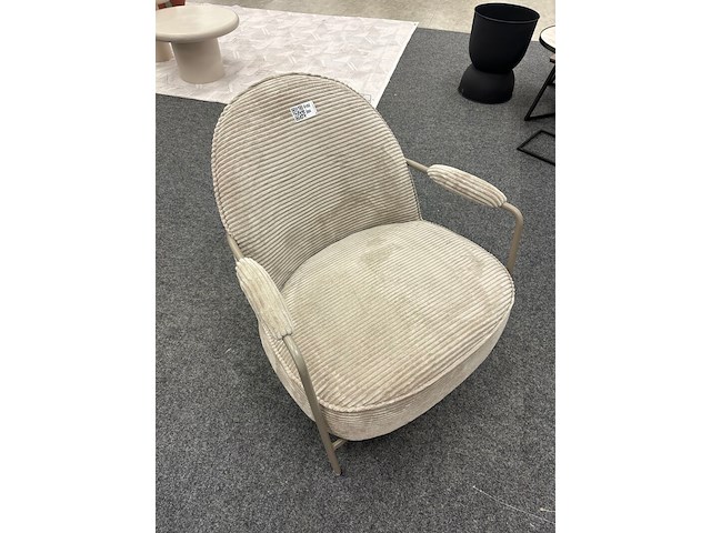 Fauteuil tina, geweven, taupe - afbeelding 6 van  6