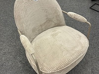 Fauteuil tina, geweven, taupe - afbeelding 6 van  6