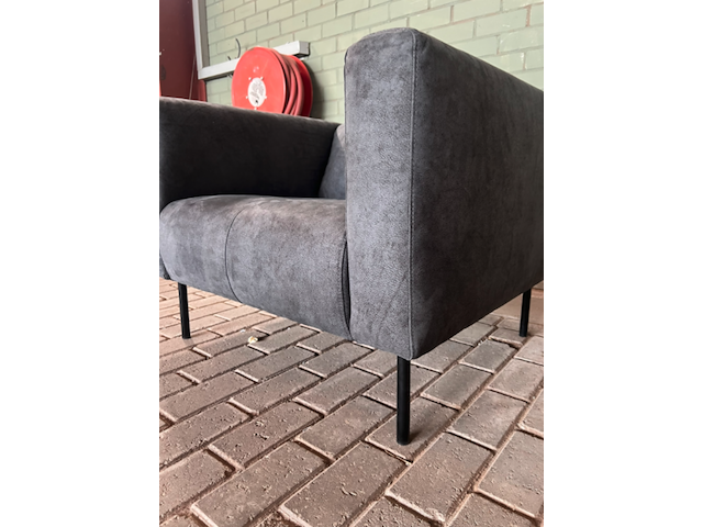 Fauteuil, vtwonen, skin, donkergrijs / antraciet - afbeelding 4 van  4