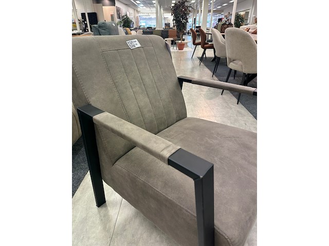 Fauteuil willem, taupe - afbeelding 2 van  5
