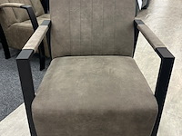 Fauteuil willem, taupe - afbeelding 3 van  5