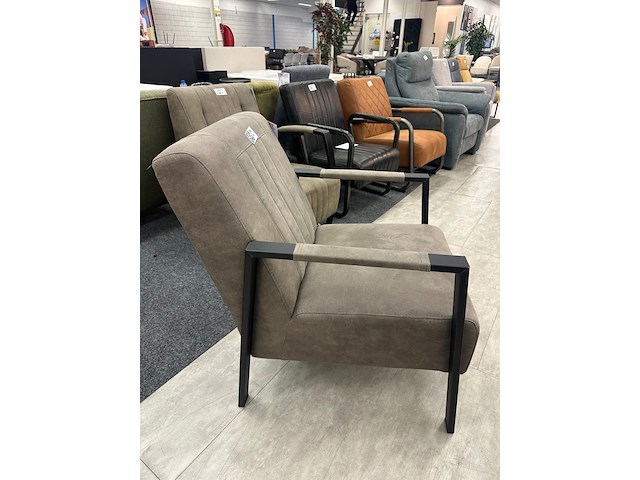 Fauteuil willem, taupe - afbeelding 4 van  5