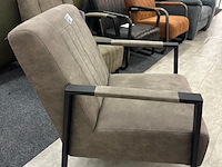 Fauteuil willem, taupe - afbeelding 4 van  5