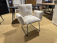 Fauteuil, wit - afbeelding 1 van  4