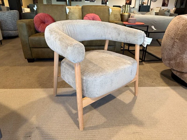 Fauteuil wit/grijs - afbeelding 3 van  6