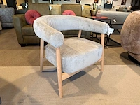 Fauteuil wit/grijs - afbeelding 3 van  6