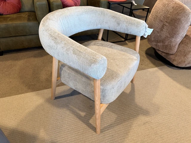 Fauteuil wit/grijs - afbeelding 4 van  6