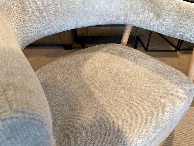 Fauteuil wit/grijs - afbeelding 5 van  6