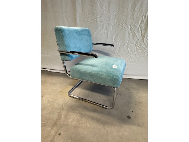 Fauteuil, zuiver, ridge rib, groen - afbeelding 2 van  4
