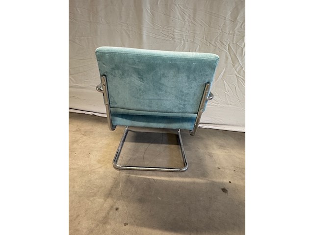 Fauteuil, zuiver, ridge rib, groen - afbeelding 4 van  4