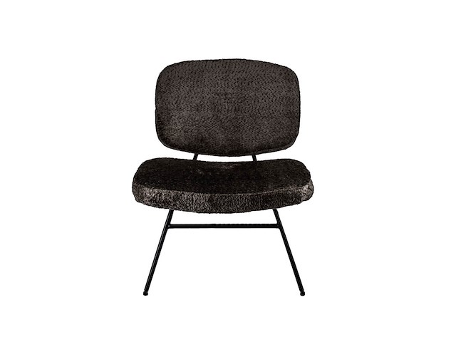 Fauteuil, zwart stof - afbeelding 2 van  6