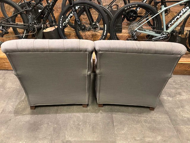 Fauteuils met poef (3x) - afbeelding 6 van  6