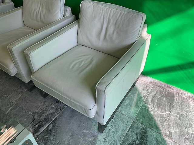 Fauteuils met salontafel 100x60x45 cm - afbeelding 3 van  7