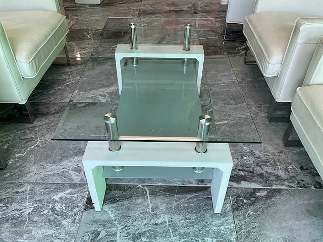Fauteuils met salontafel 100x60x45 cm - afbeelding 5 van  7