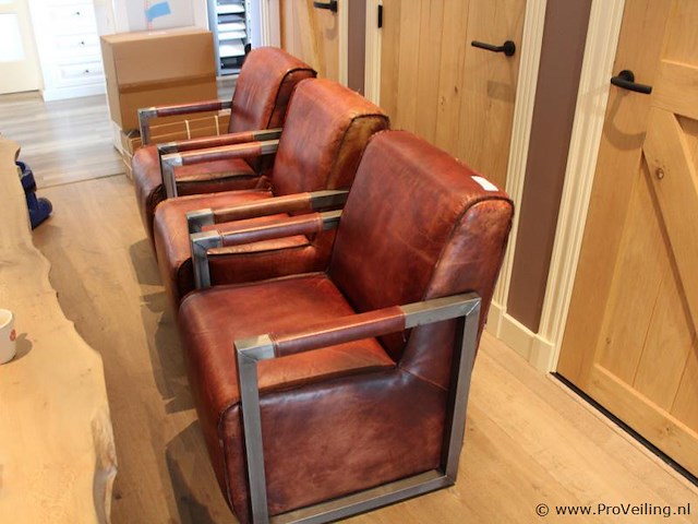 Fauteuils/diningstoelen - 6 stuks - afbeelding 2 van  6