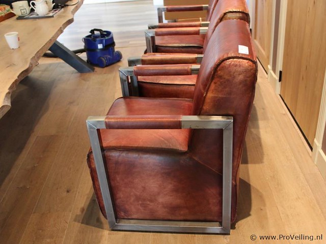 Fauteuils/diningstoelen - 6 stuks - afbeelding 3 van  6