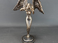 Faux bronzen beeld engel - afbeelding 2 van  5